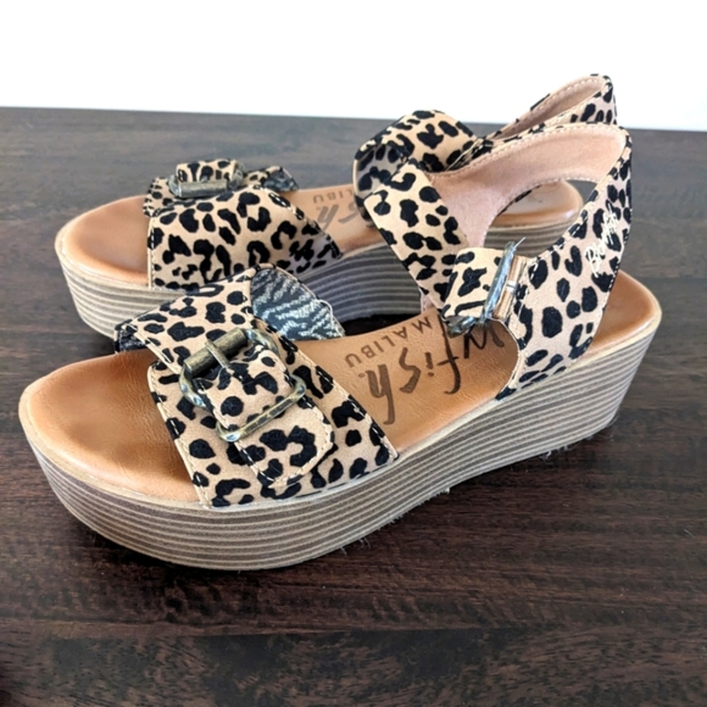 Blowfish "Flatform" Sandals, 8M